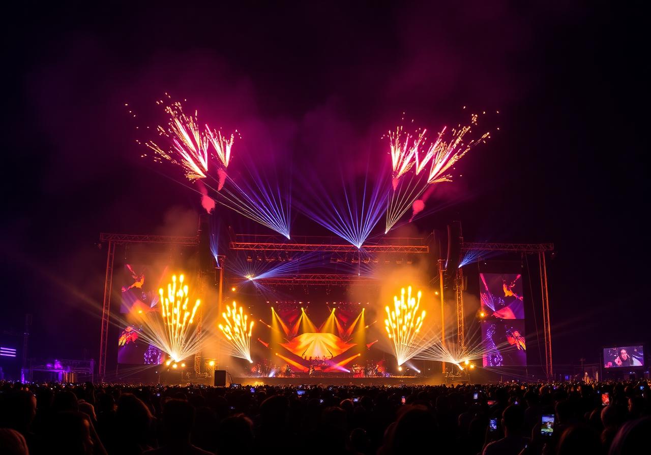 Live Entertainment event scene